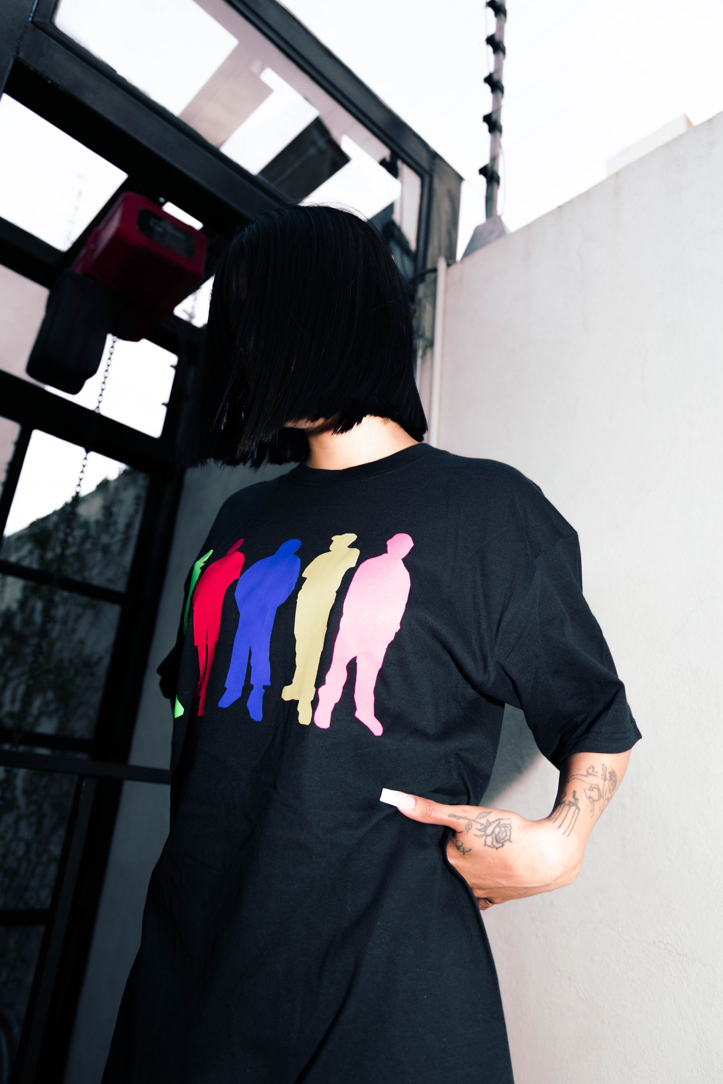 "ANTI" Camiseta Unisex Fitting - Negra